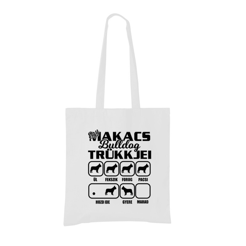Makacs Bulldog Trükkjei Bevásárló táska