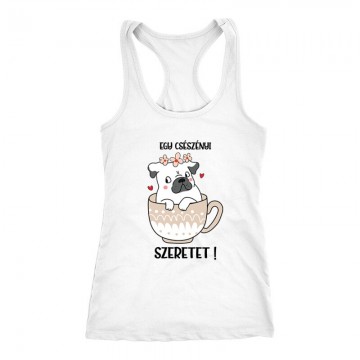 Egy Csészényi Szeretet Női Trikó