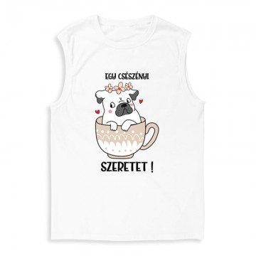Egy Csészényi Szeretet Férfi Trikó