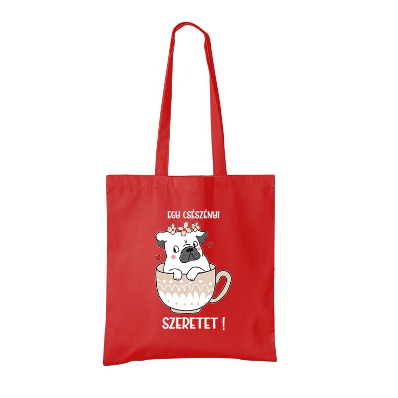 Egy Csészényi Szeretet Bevásárló táska