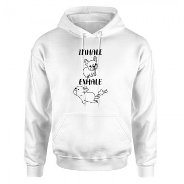 Inhale, Exhale Unisex pulóver