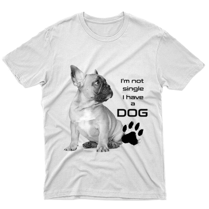 Not Singli Frenchie Férfi póló