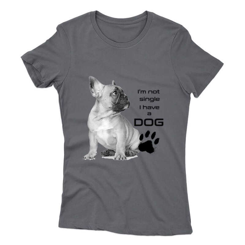 Not Singli Frenchie Női póló