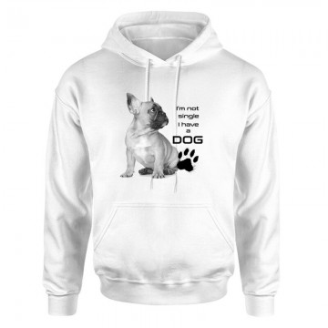Not Singli Frenchie Unisex pulóver