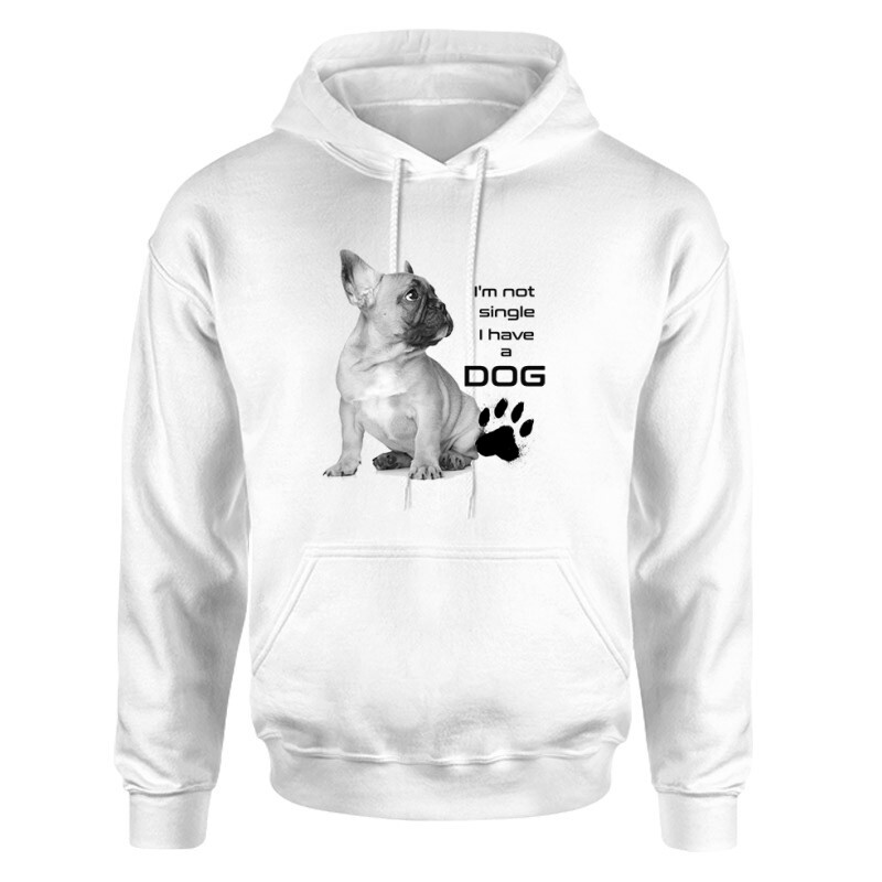 Not Singli Frenchie Unisex pulóver
