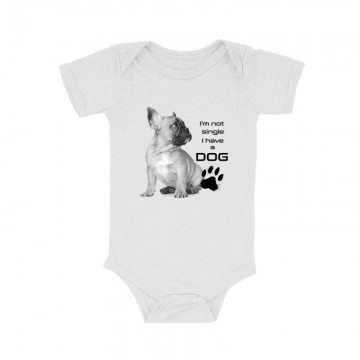 Not Singli Frenchie Bébi body