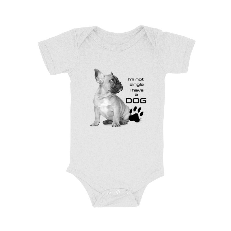 Not Singli Frenchie Bébi body
