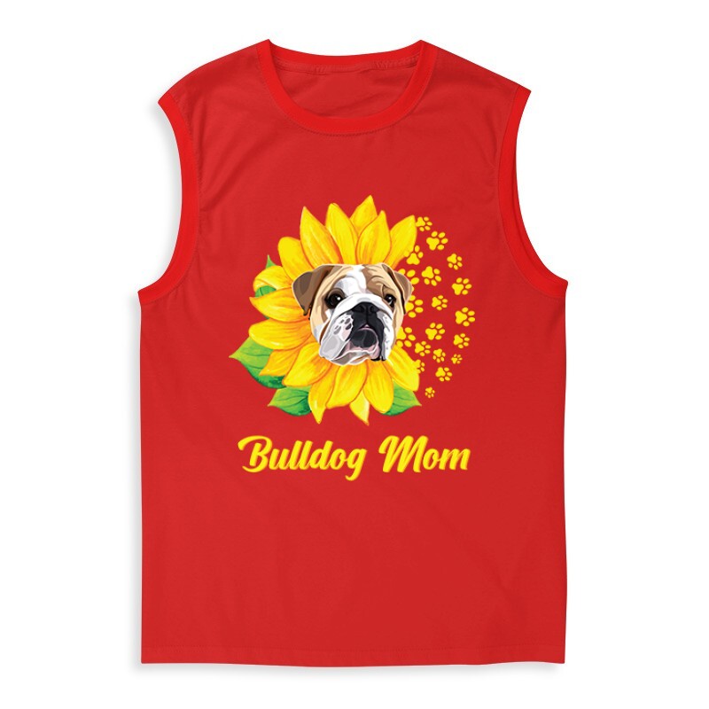 Sunflower Angol Bulldog Férfi Trikó