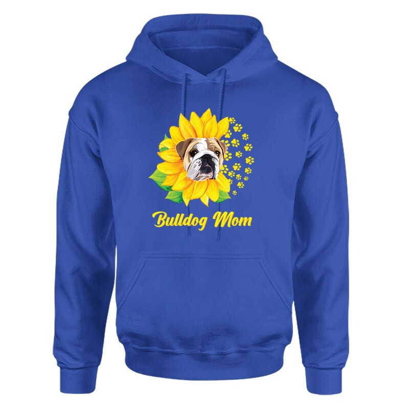 Sunflower Angol Bulldog Unisex pulóver