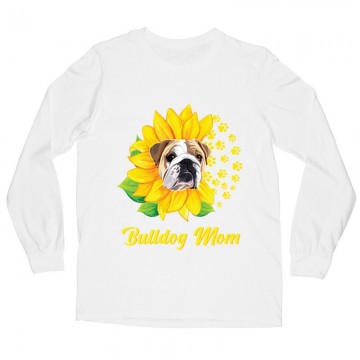 Sunflower Angol Bulldog Hosszú ujjú póló