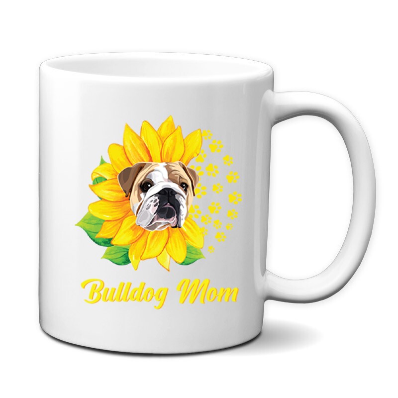Sunflower Angol Bulldog Bögre