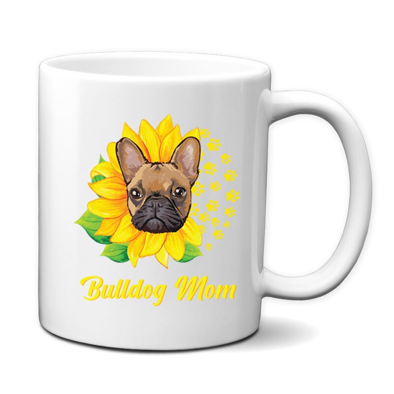 Sunflower Francia Bulldog Bögre
