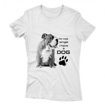 Not Singli Angol Bulldog Női póló