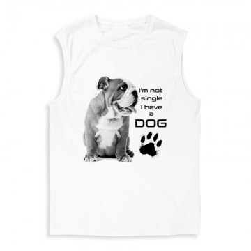 Not Singli Angol Bulldog Férfi Trikó