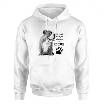 Not Singli Angol Bulldog Unisex pulóver