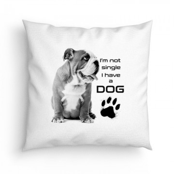 Not Singli Angol Bulldog Párna