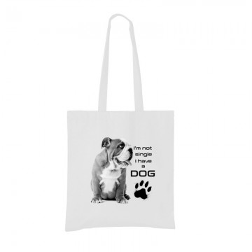 Not Singli Angol Bulldog Bevásárló táska