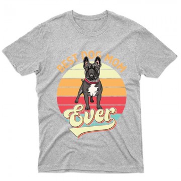 Best Dogmom Retro Férfi póló
