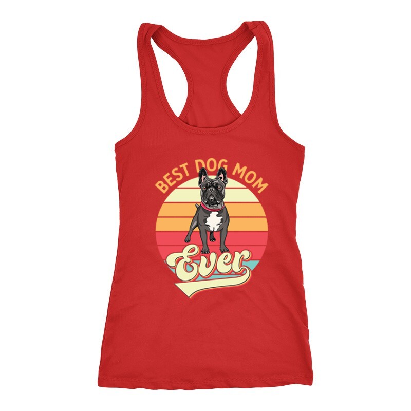 Best Dogmom Retro Női Trikó