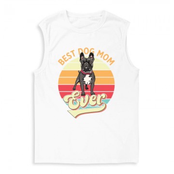 Best Dogmom Retro Férfi Trikó