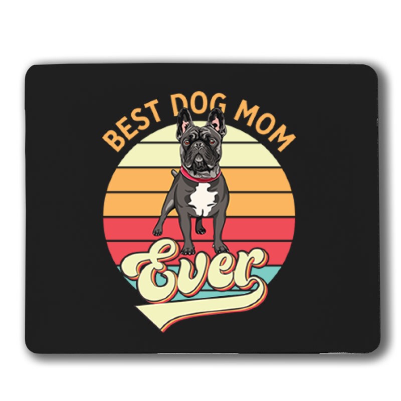 Best Dogmom Retro Egérpad