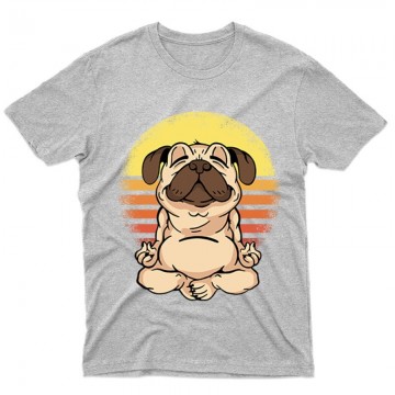 Bulldog Meditáció Férfi póló