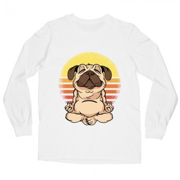 Bulldog Meditáció Hosszú ujjú póló