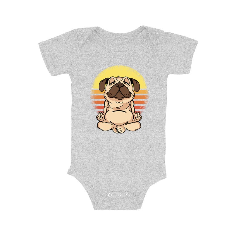 Bulldog Meditáció Bébi body