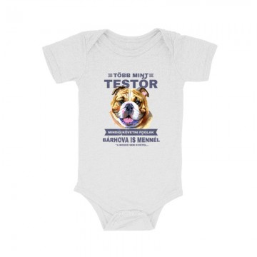 Több mint Testőr Angol Bulldog Bébi body