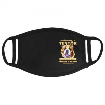 Több mint Testőr Angol Bulldog Arcmaszk