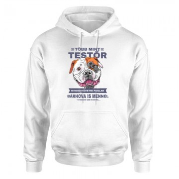 Több mint Testőr Amerikai Bulldog Unisex pulóver