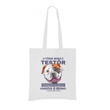 Több mint Testőr Amerikai Bulldog Bevásárló táska
