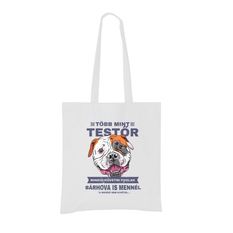 Több mint Testőr Amerikai Bulldog Bevásárló táska