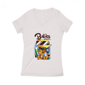 Bullies Forever Női póló V kivágott