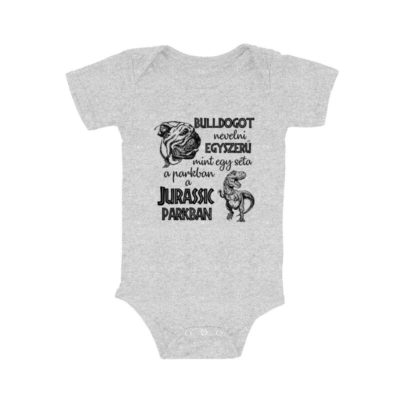 Bulldogot nevelni - AB Bébi body