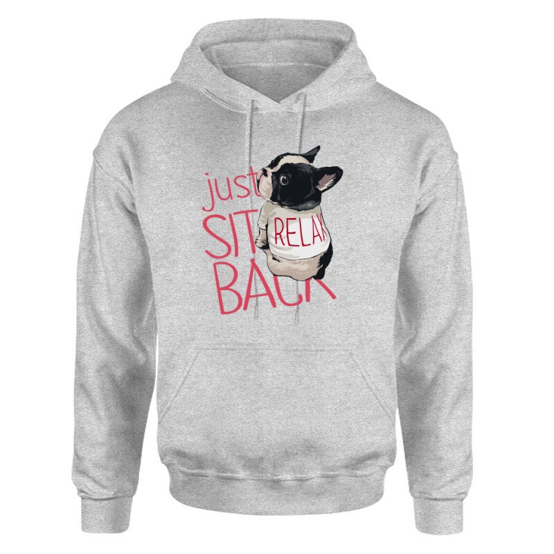 Just Sit Back Unisex pulóver