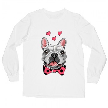 Frenchie Lover Hosszú ujjú póló