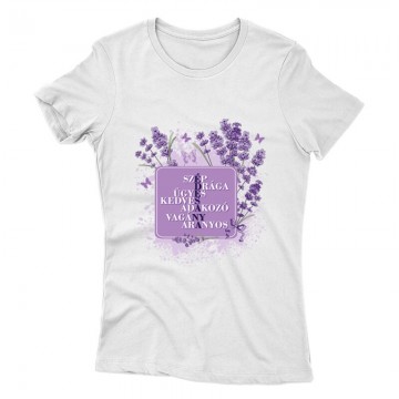 Édesanya (Levendula) Női póló