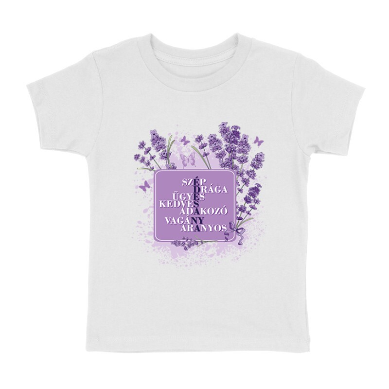 Édesanya (Levendula) Gyermek póló