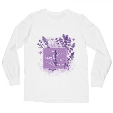 Édesanya (Levendula) Hosszú ujjú póló