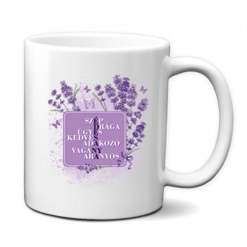 Édesanya (Levendula) Bögre