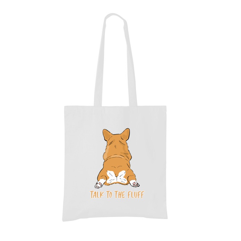 Talk to the Fluff Bevásárló táska