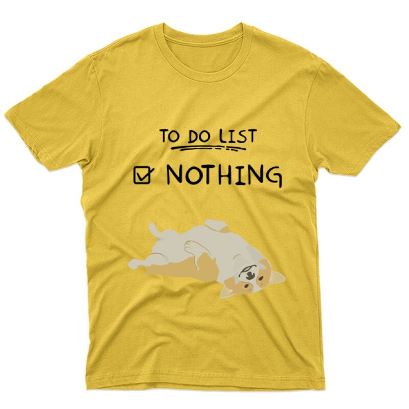 To do List Corgi Férfi póló