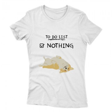 To do List Corgi Női póló