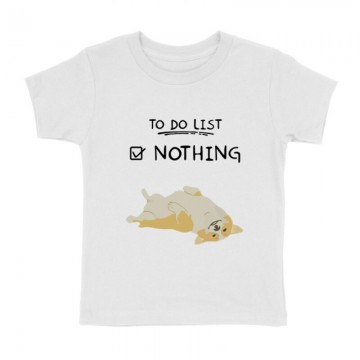 To do List Corgi Gyermek póló
