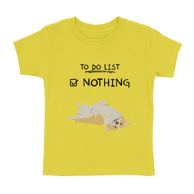 To do List Corgi Gyermek póló