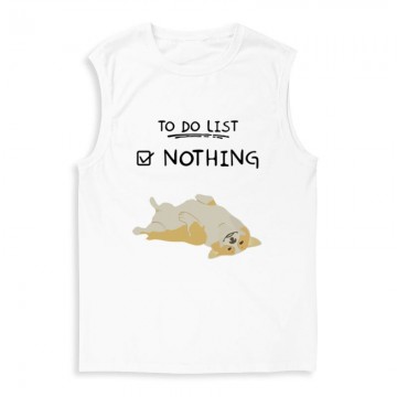 To do List Corgi Férfi Trikó