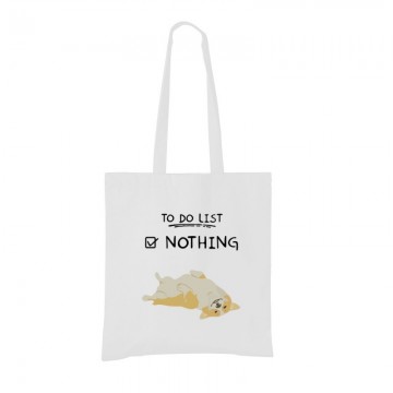 To do List Corgi Bevásárló táska