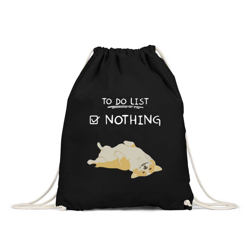 To do List Corgi Tornazsák