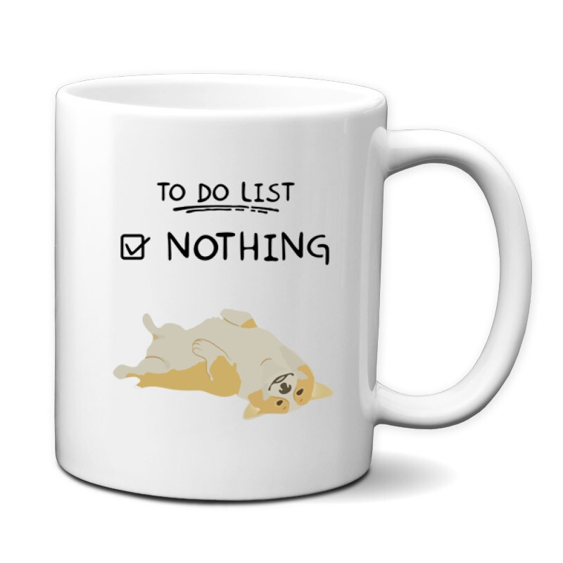 To do List Corgi Bögre